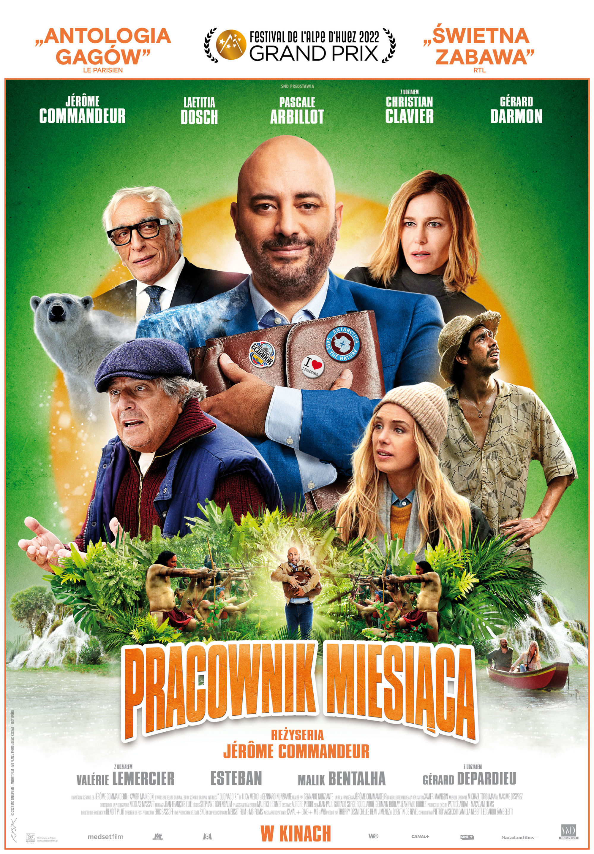 Polski plakat filmu 'Pracownik miesiąca'