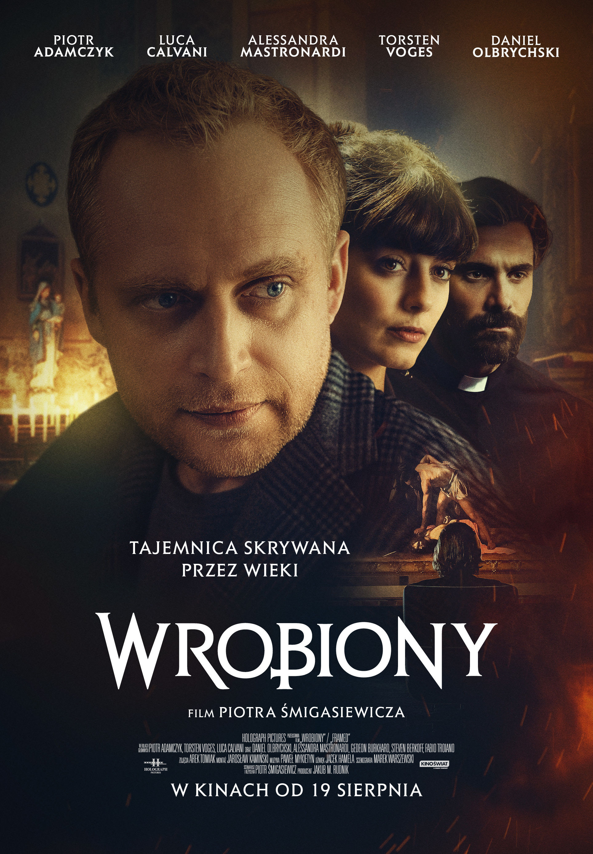 Polski plakat filmu 'Wrobiony'