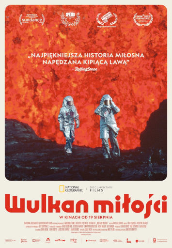 Polski plakat filmu 'Wulkan Miłości'