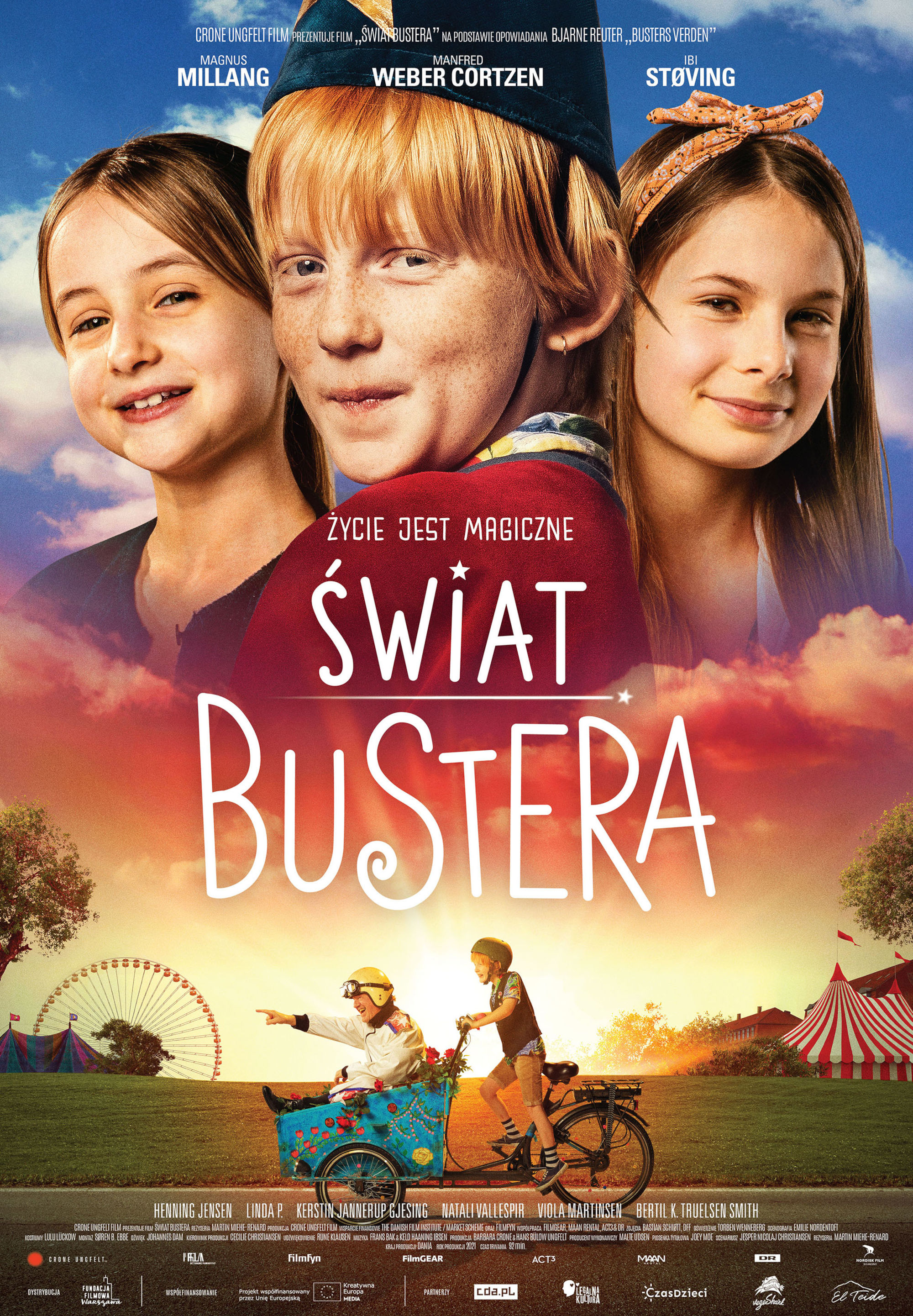 Polski plakat filmu 'Świat Bustera'