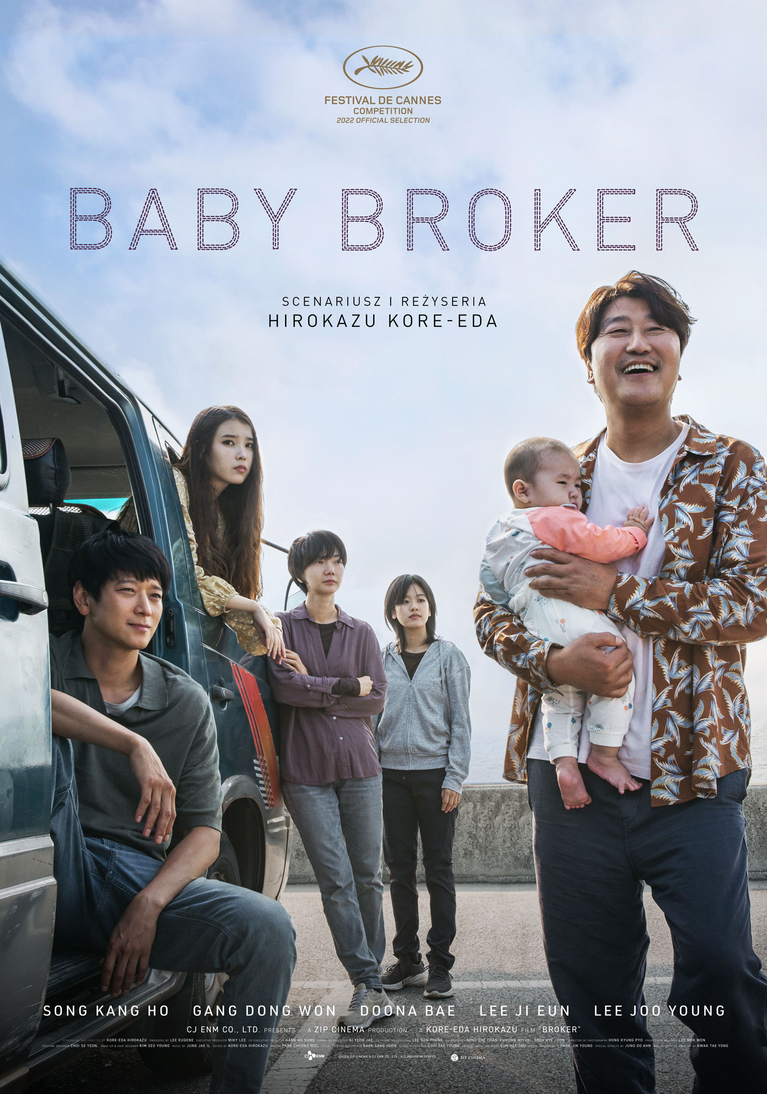 Polski plakat filmu 'Baby Broker'