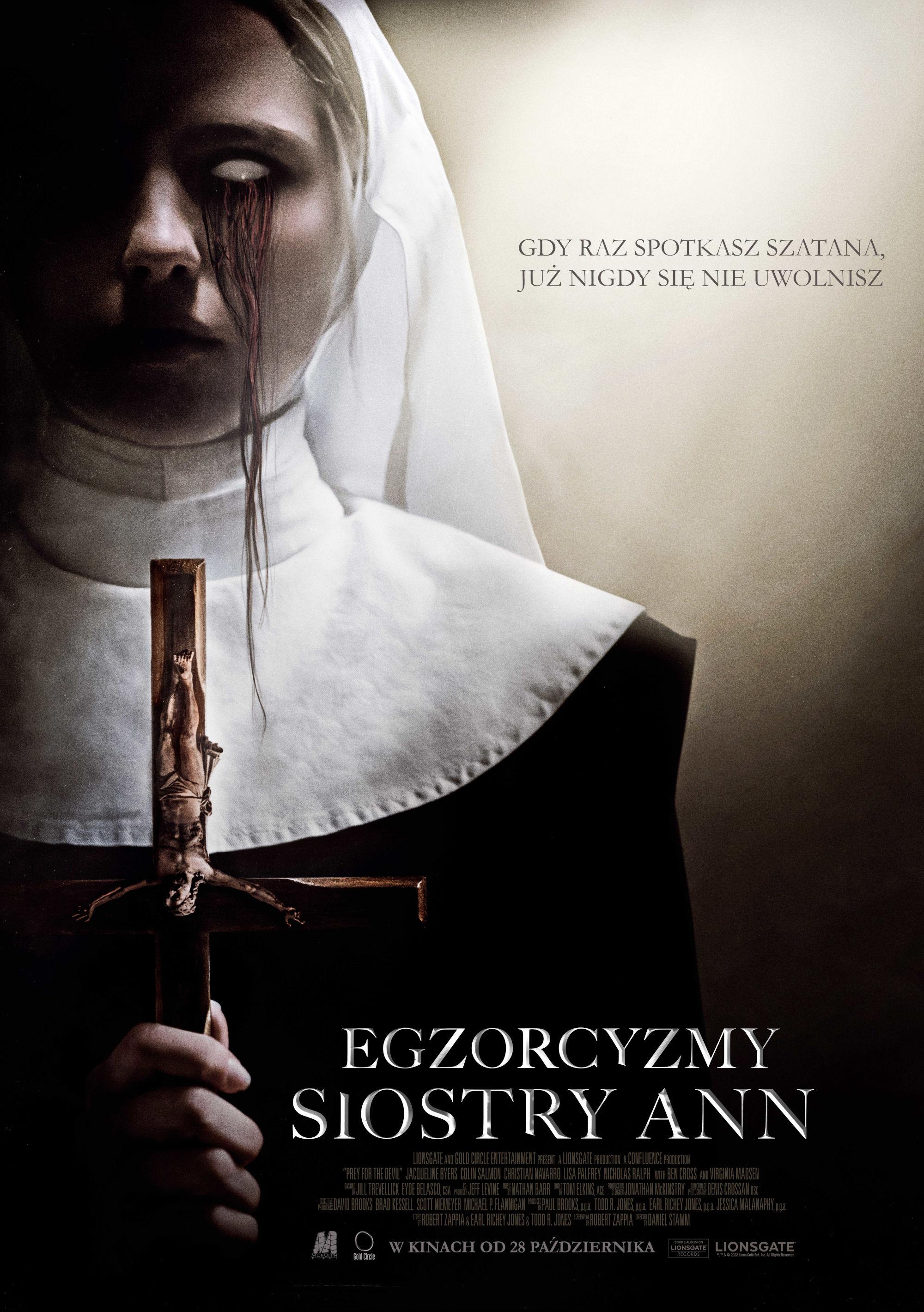 Polski plakat filmu 'Egzorcyzmy Siostry Ann'