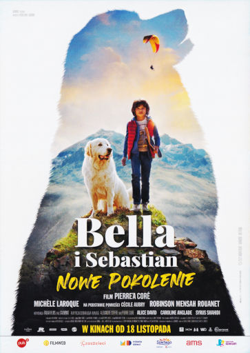 Przód ulotki filmu 'Bella i Sebastian: Nowe Pokolenie'