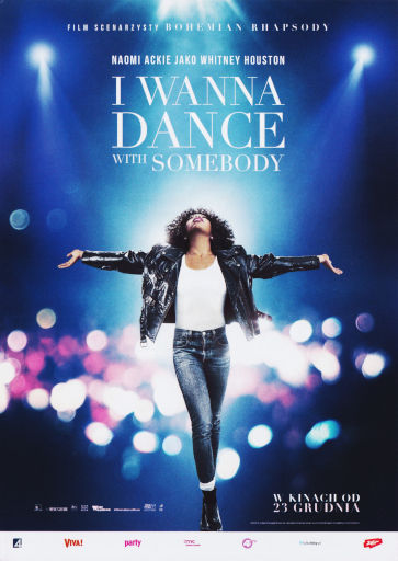 Przód ulotki filmu 'I Wanna Dance With Somebody'
