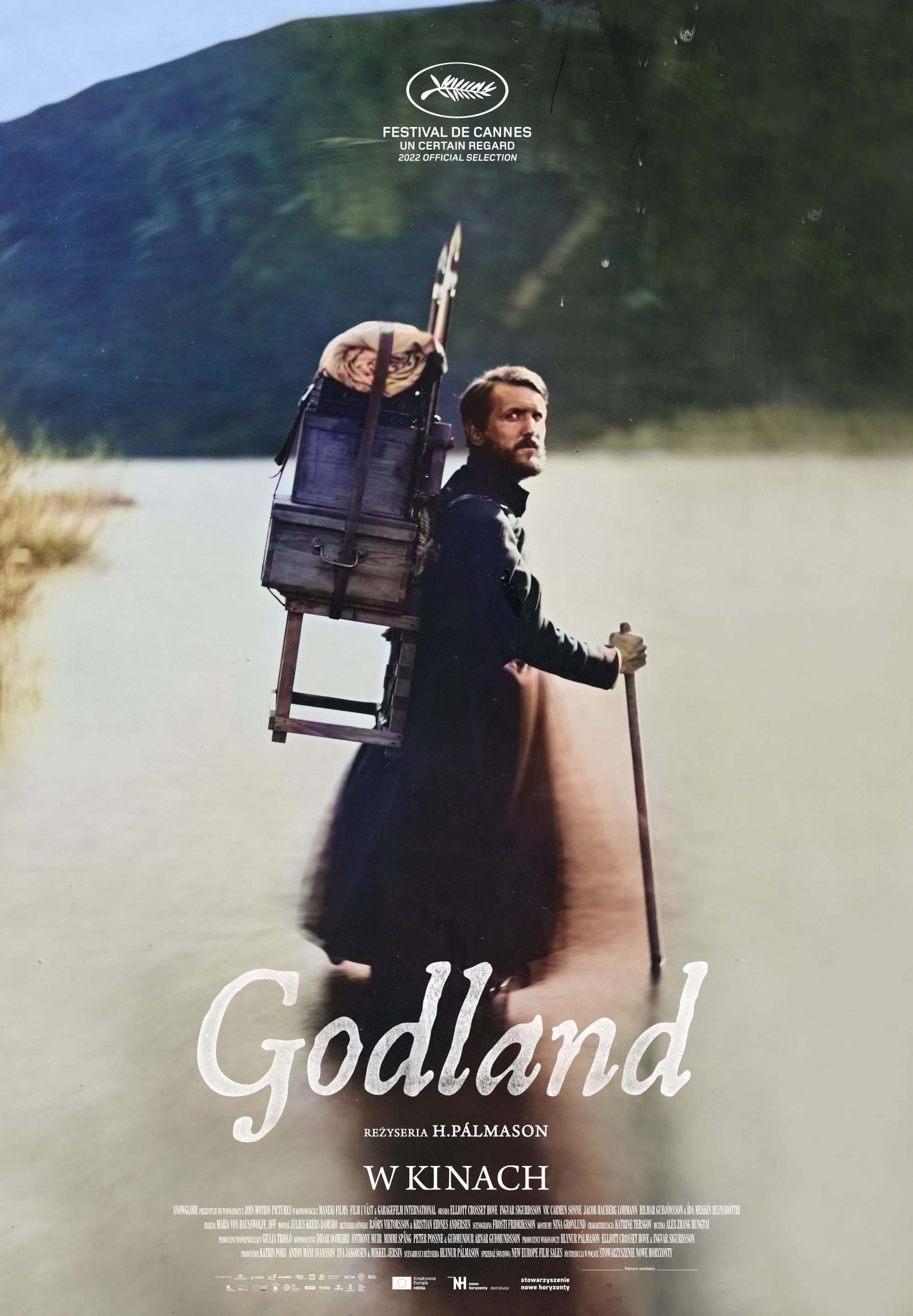 Polski plakat filmu 'Godland'