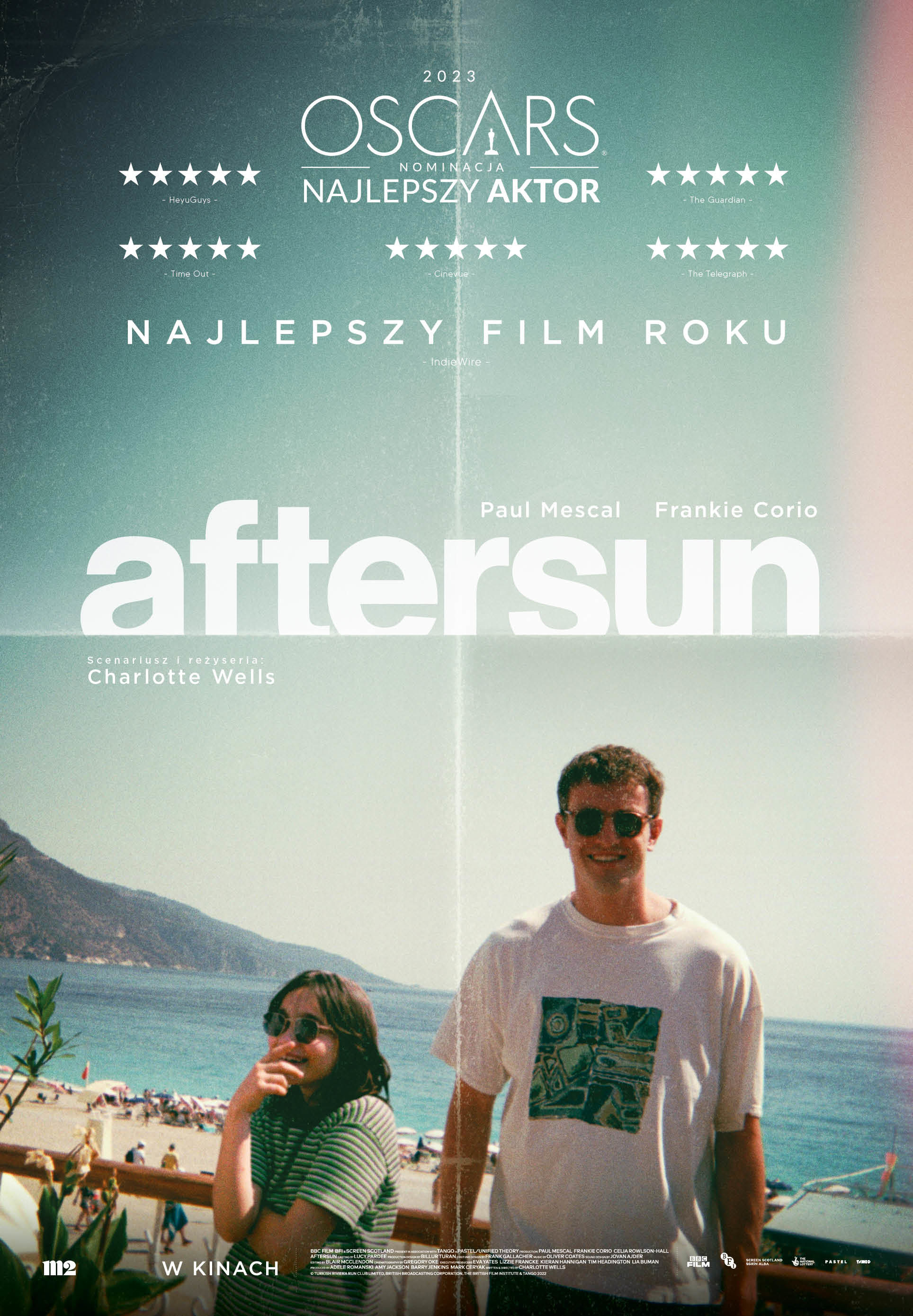 Polski plakat filmu 'Aftersun'