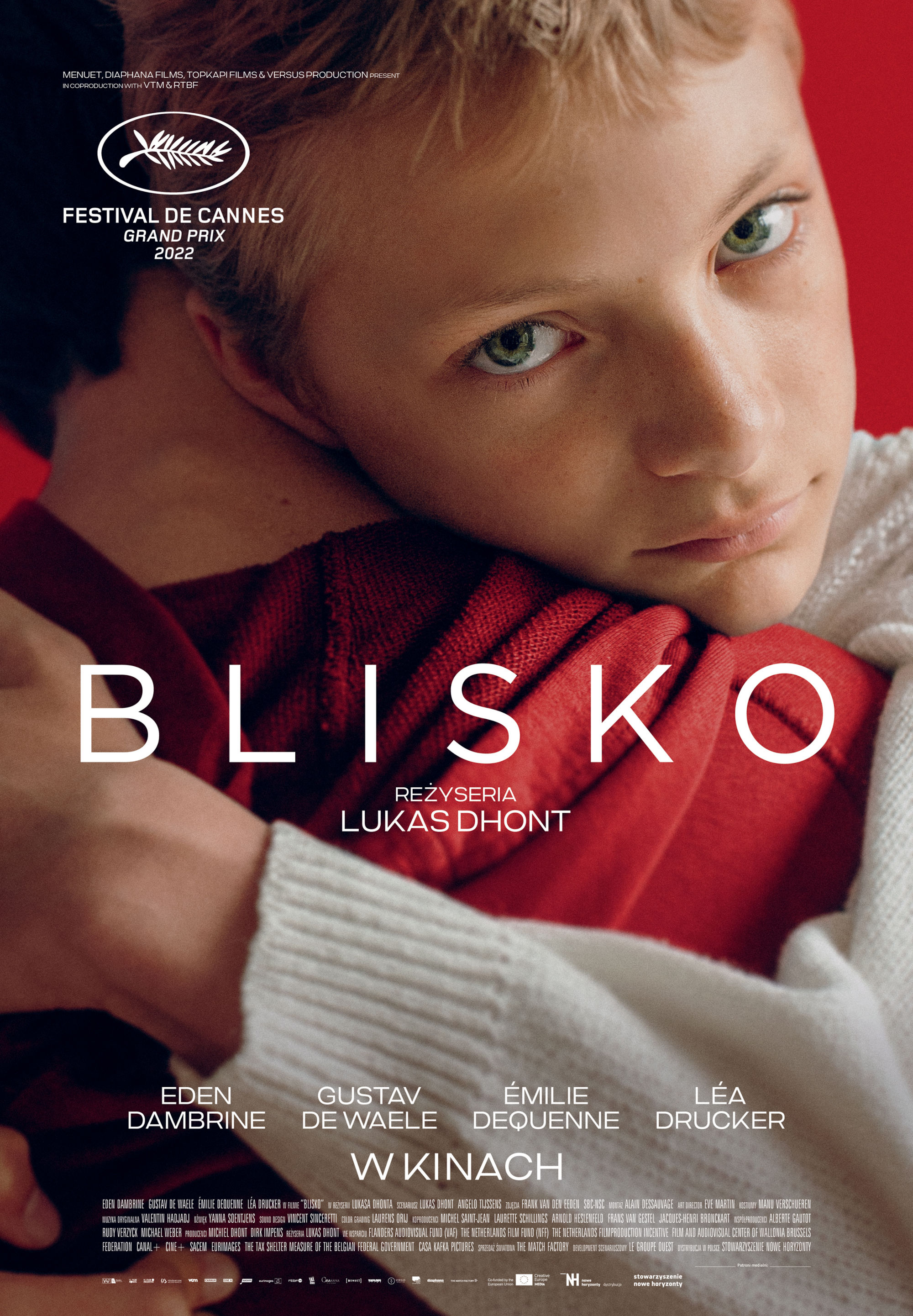 Polski plakat filmu 'Blisko'