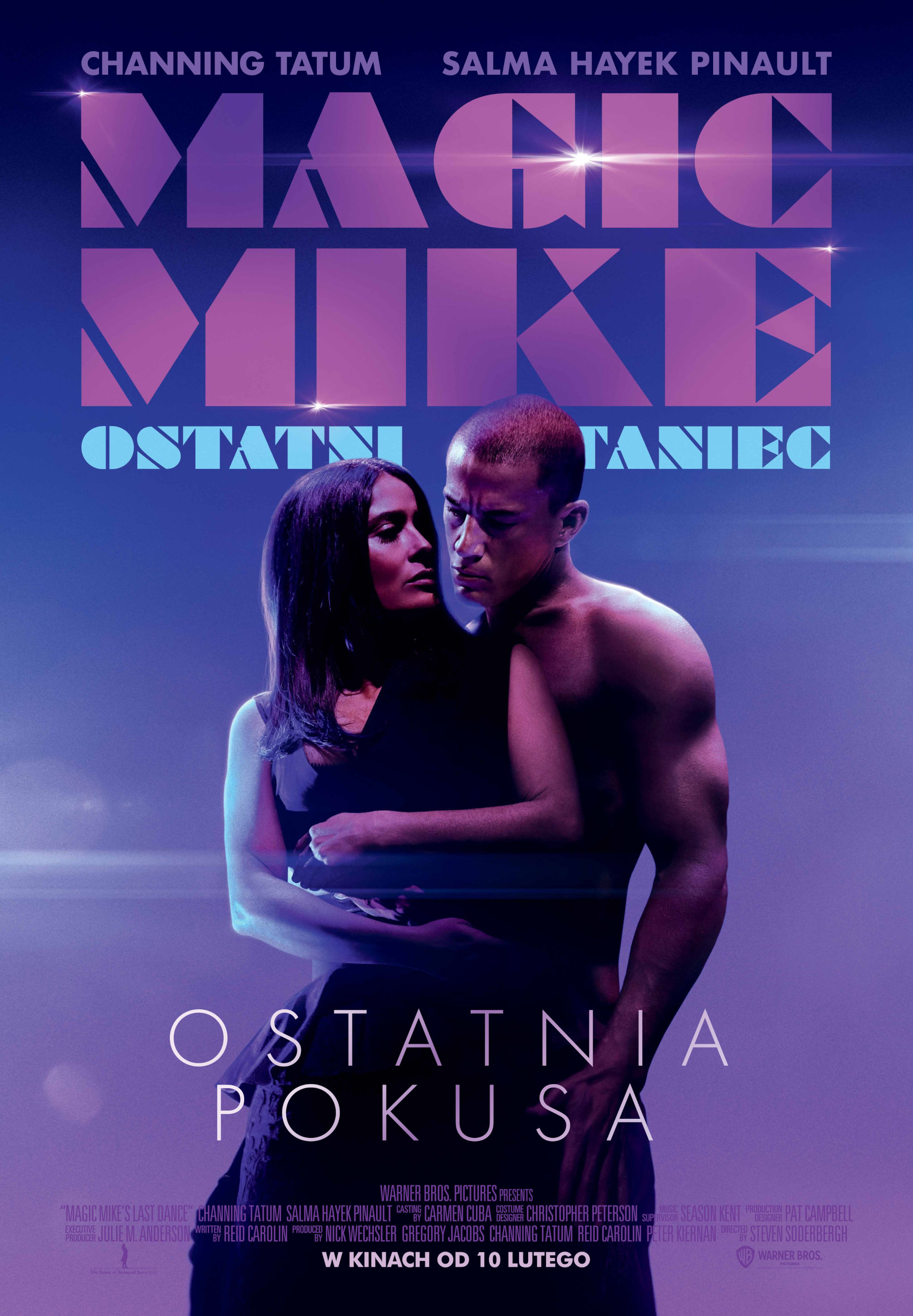 Polski plakat filmu 'Magic Mike: Ostatni Taniec'