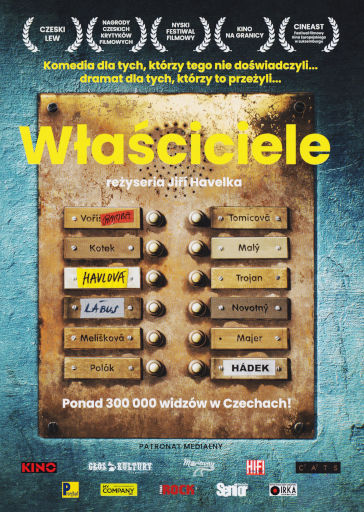 Przód ulotki filmu 'Właściciele'