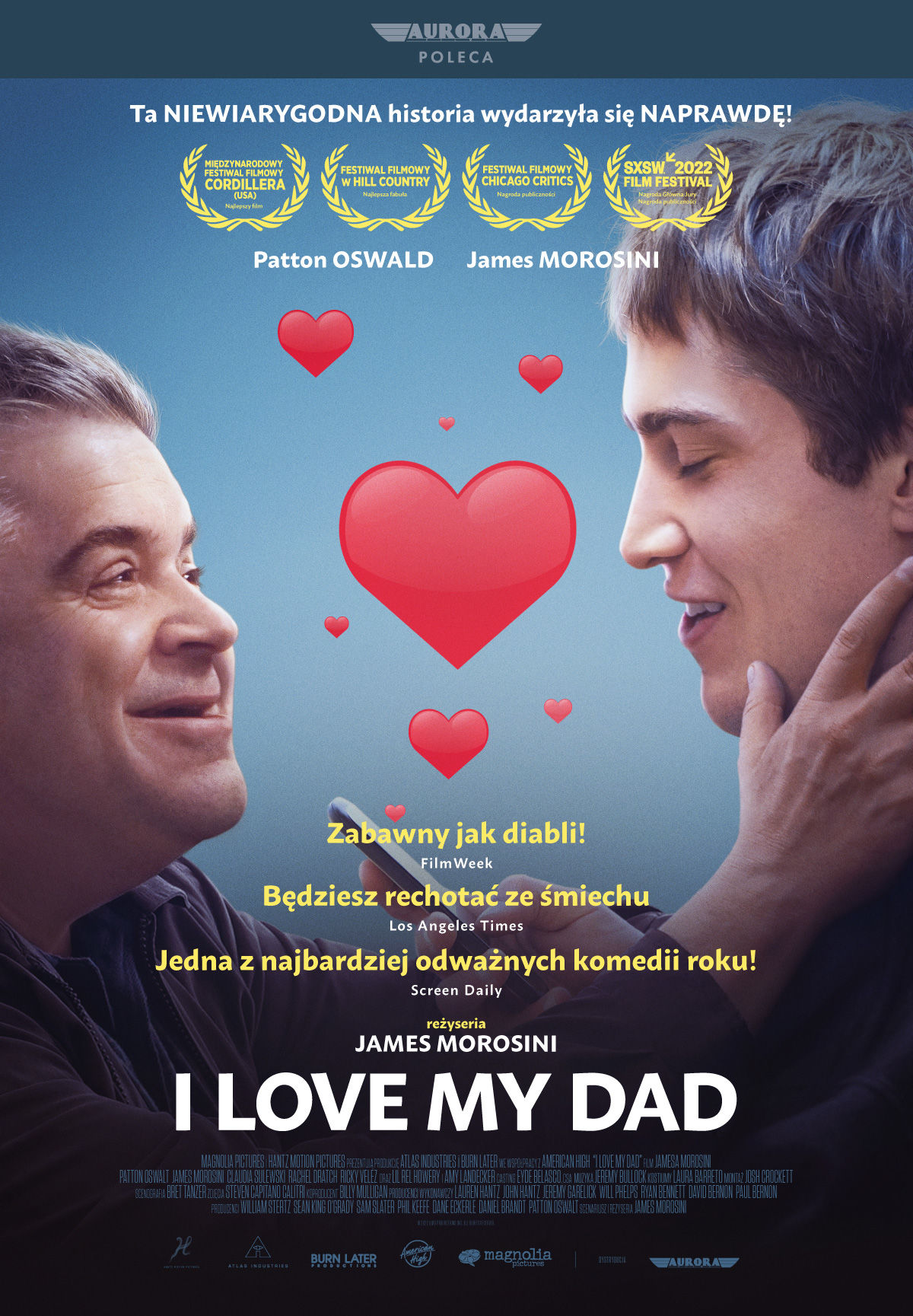 Polski plakat filmu 'I Love My Dad'