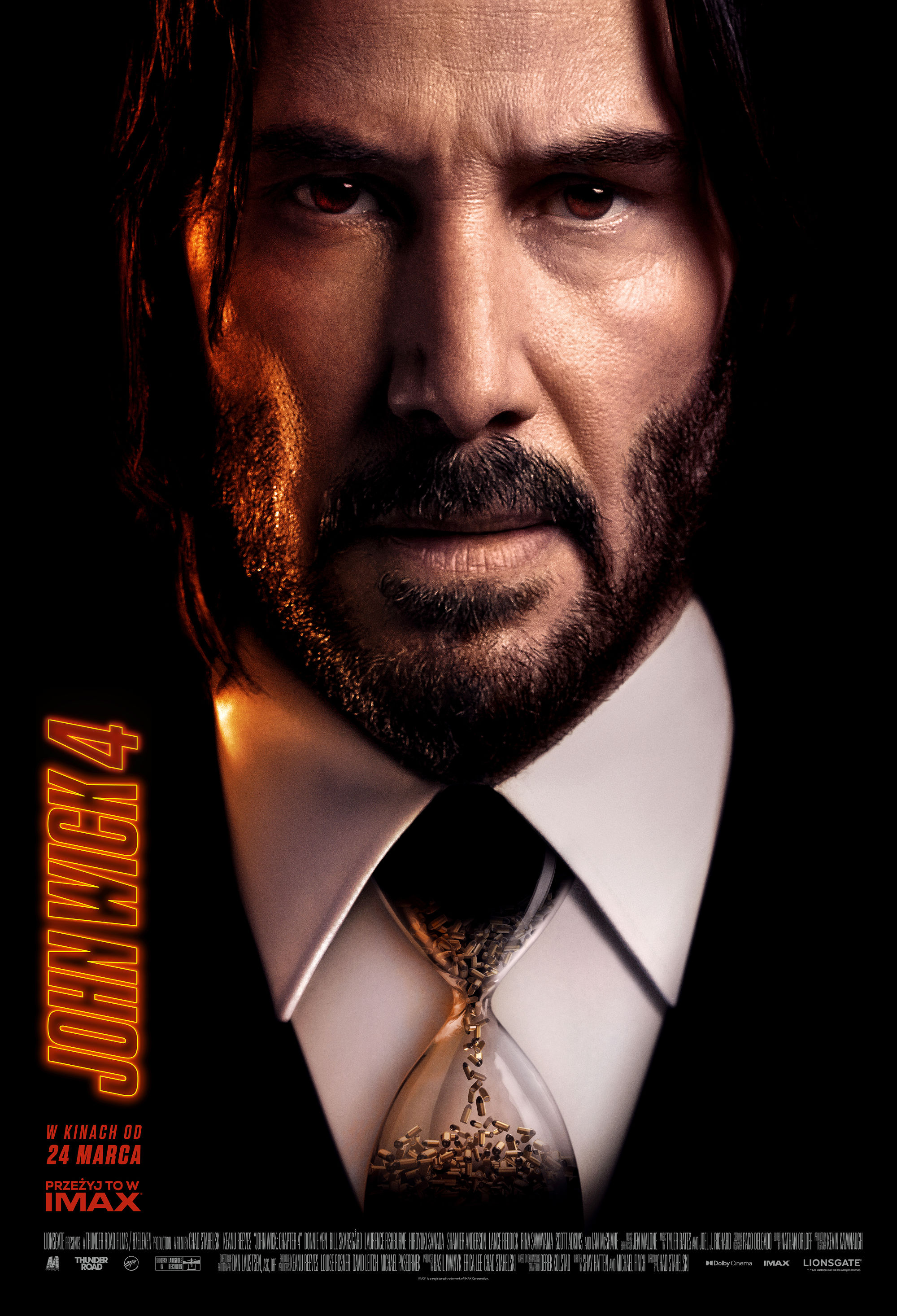 Polski plakat filmu 'John Wick 4'