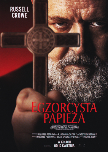 Przód ulotki filmu 'Egzorcysta Papieża'