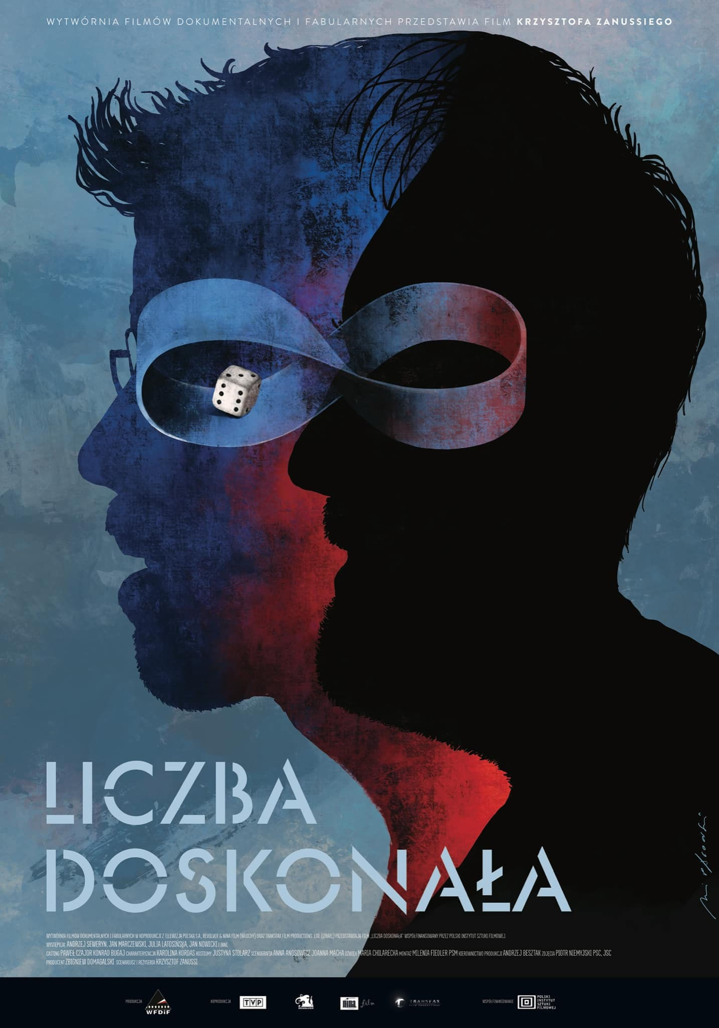 Polski plakat filmu 'Liczba Doskonała'