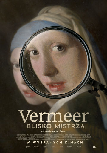 Polski plakat filmu 'Vermeer. Blisko Mistrza'