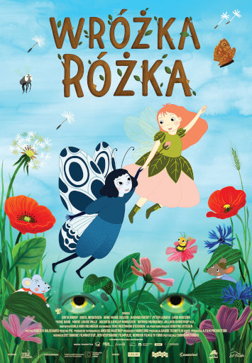 Polski plakat filmu 'Wróżka Różka'