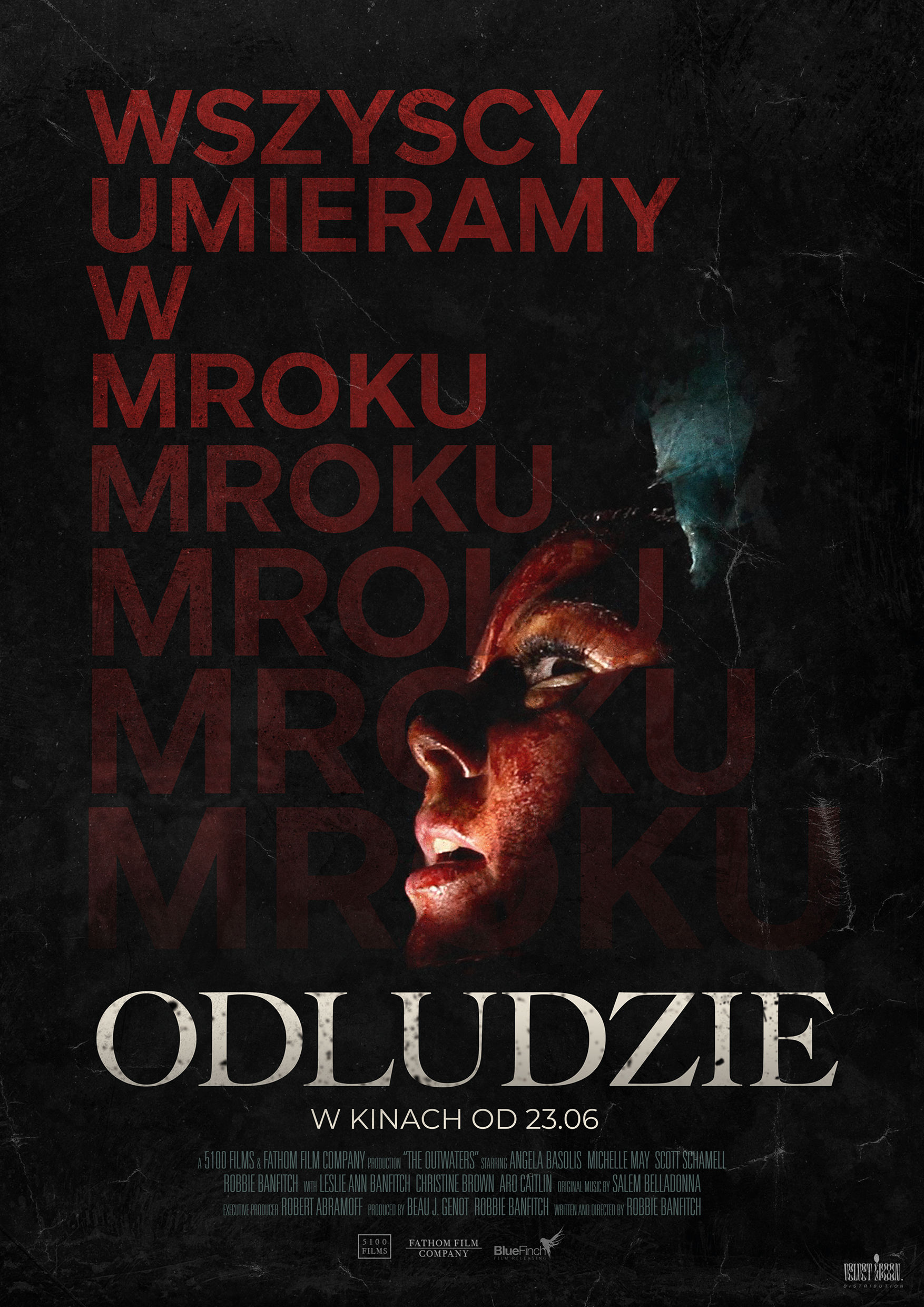 Polski plakat filmu 'Odludzie'