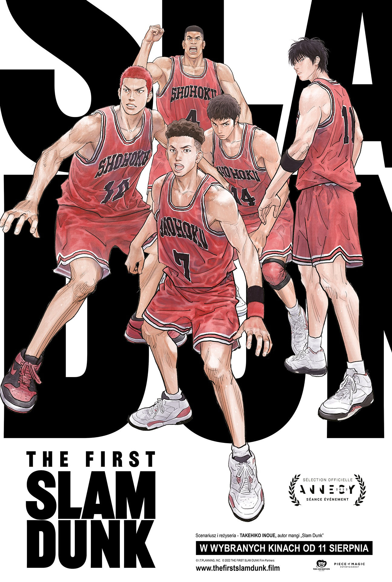 Polski plakat filmu 'The First Slam Dunk'