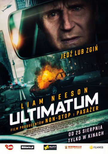 Przód ulotki filmu 'Ultimatum'