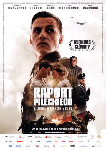Przód ulotki filmu 'Raport Pileckiego'