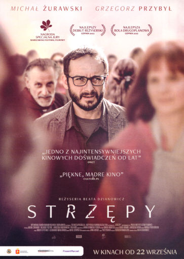 Przód ulotki filmu 'Strzępy'