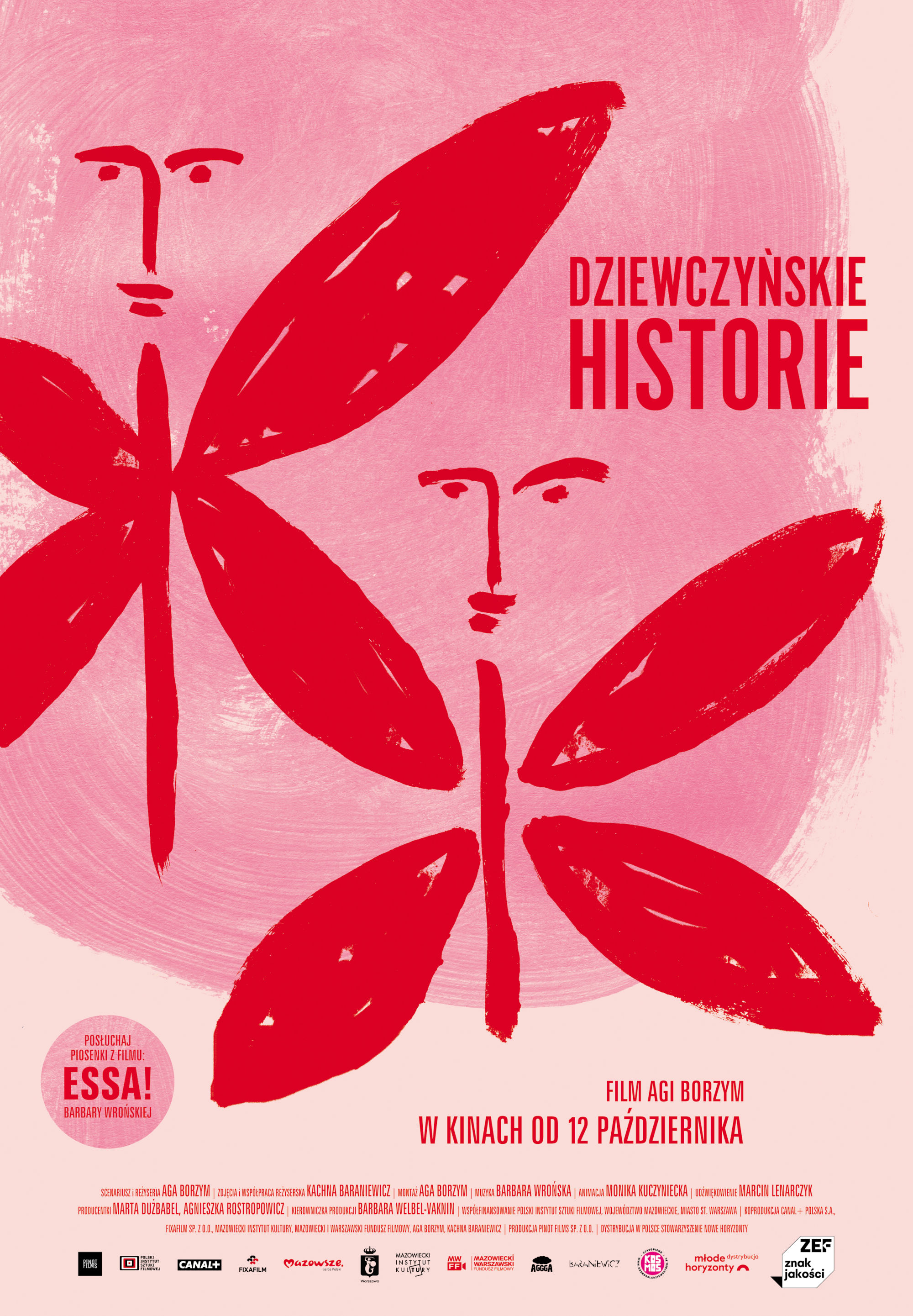 Polski plakat filmu 'Dziewczyńskie Historie'