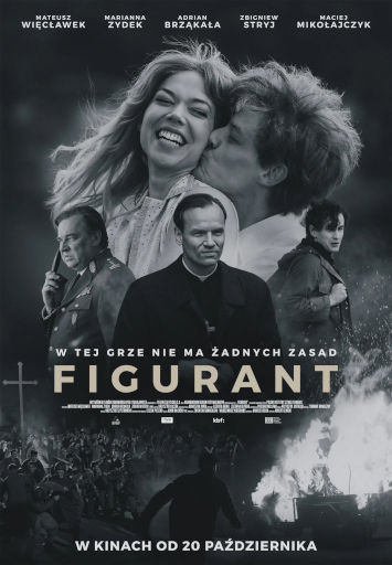 Polski plakat filmu 'Figurant'