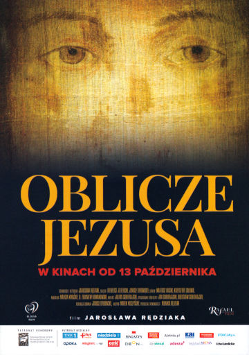 Przód ulotki filmu 'Oblicze Jezusa'