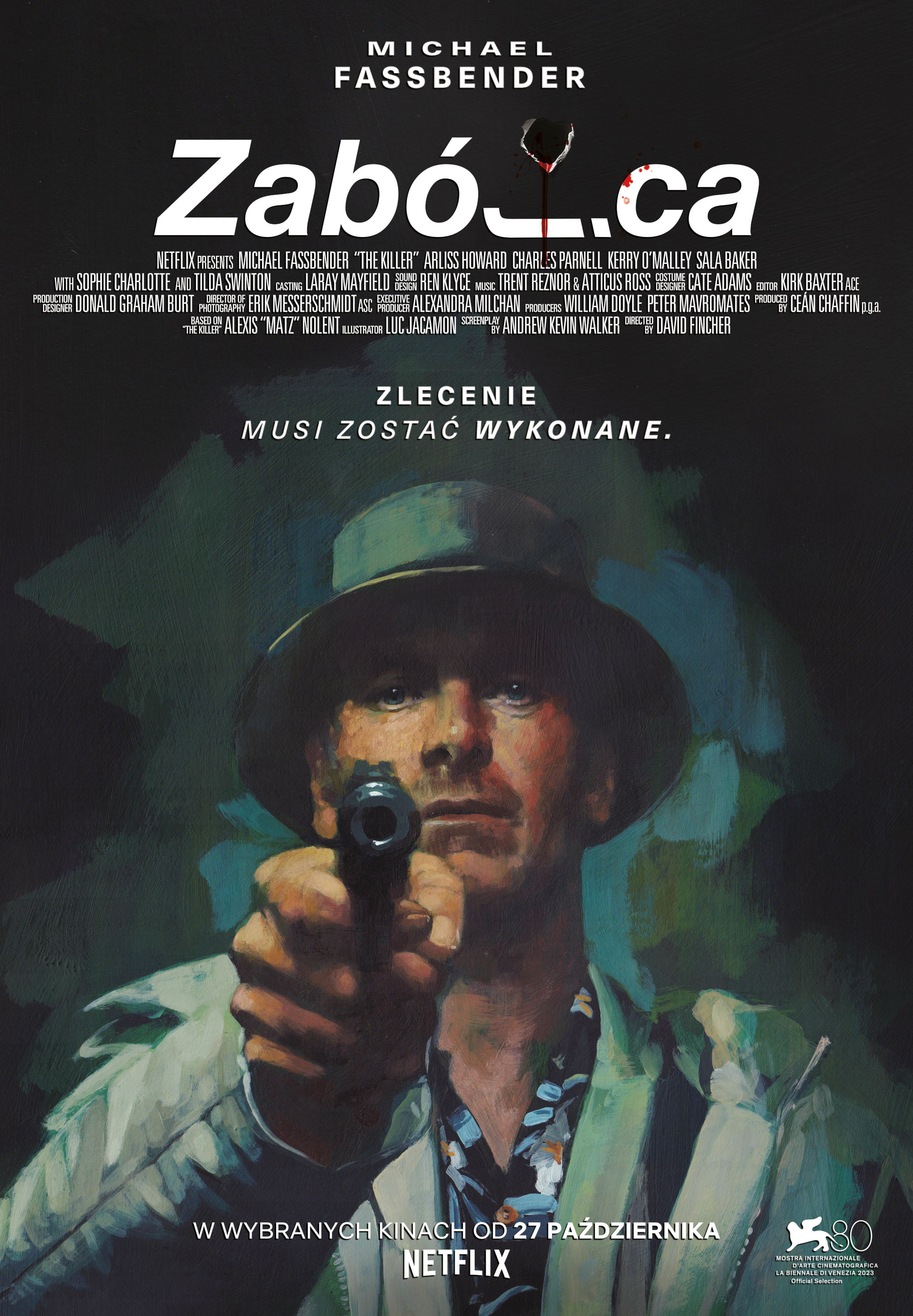 Polski plakat filmu 'Zabójca'