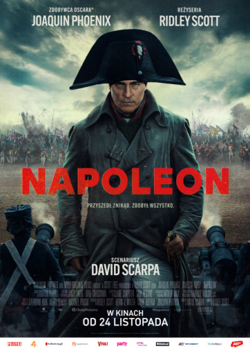 Przód ulotki filmu 'Napoleon'