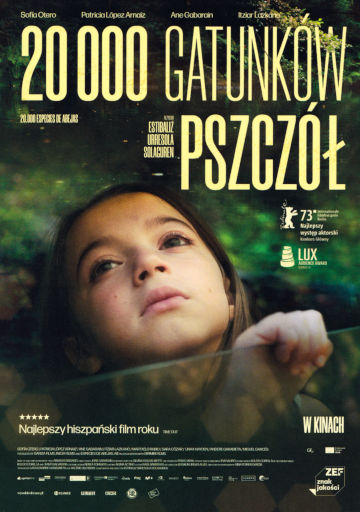 Przód ulotki filmu '20 000 Gatunków Pszczół'