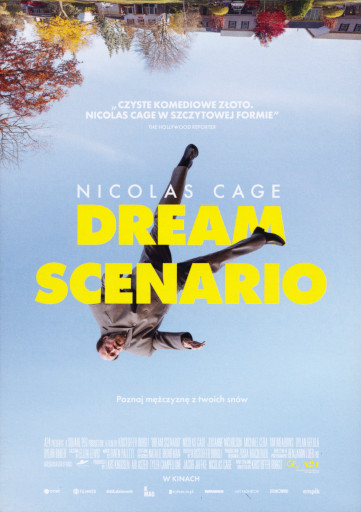 Przód ulotki filmu 'Dream Scenario'