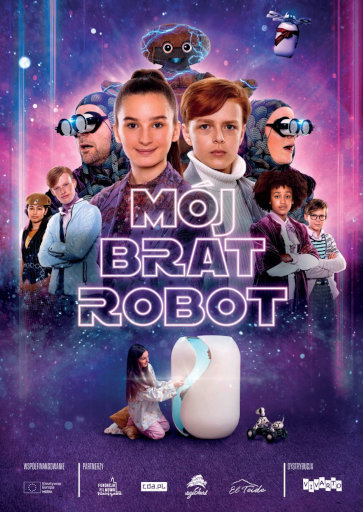 Przód ulotki filmu 'Mój Brat Robot'