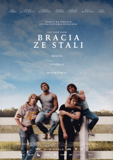 Przód ulotki filmu 'Bracia Ze Stali'