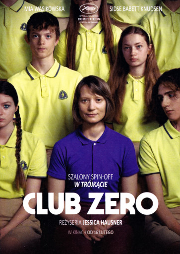 Przód ulotki filmu 'Club Zero'