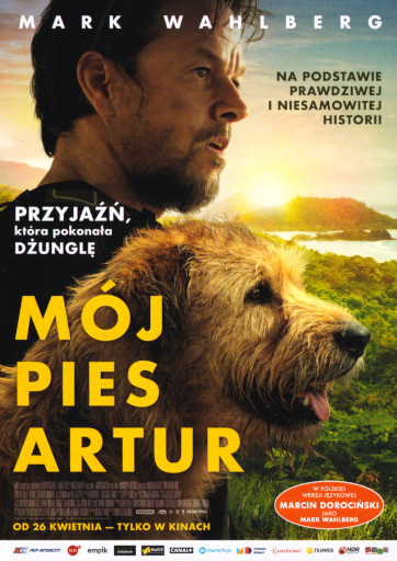 Przód ulotki filmu 'Mój Pies Artur'