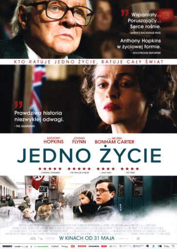 Przód ulotki filmu 'Jedno Życie'