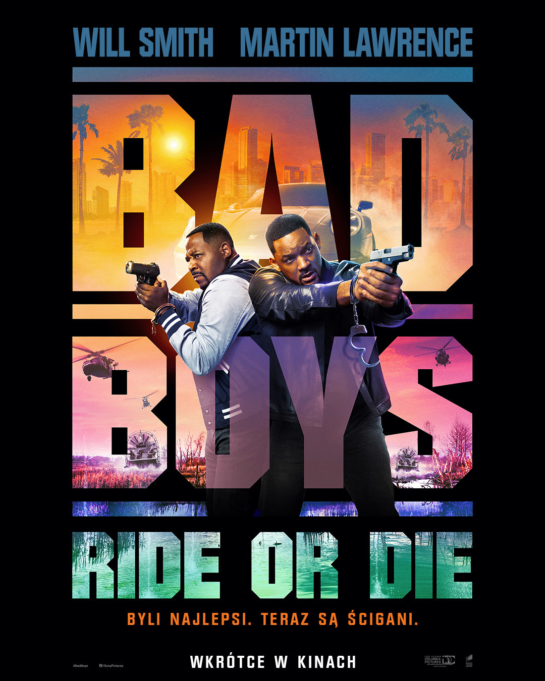 Polski plakat filmu 'Bad Boys: Ride Or Die'