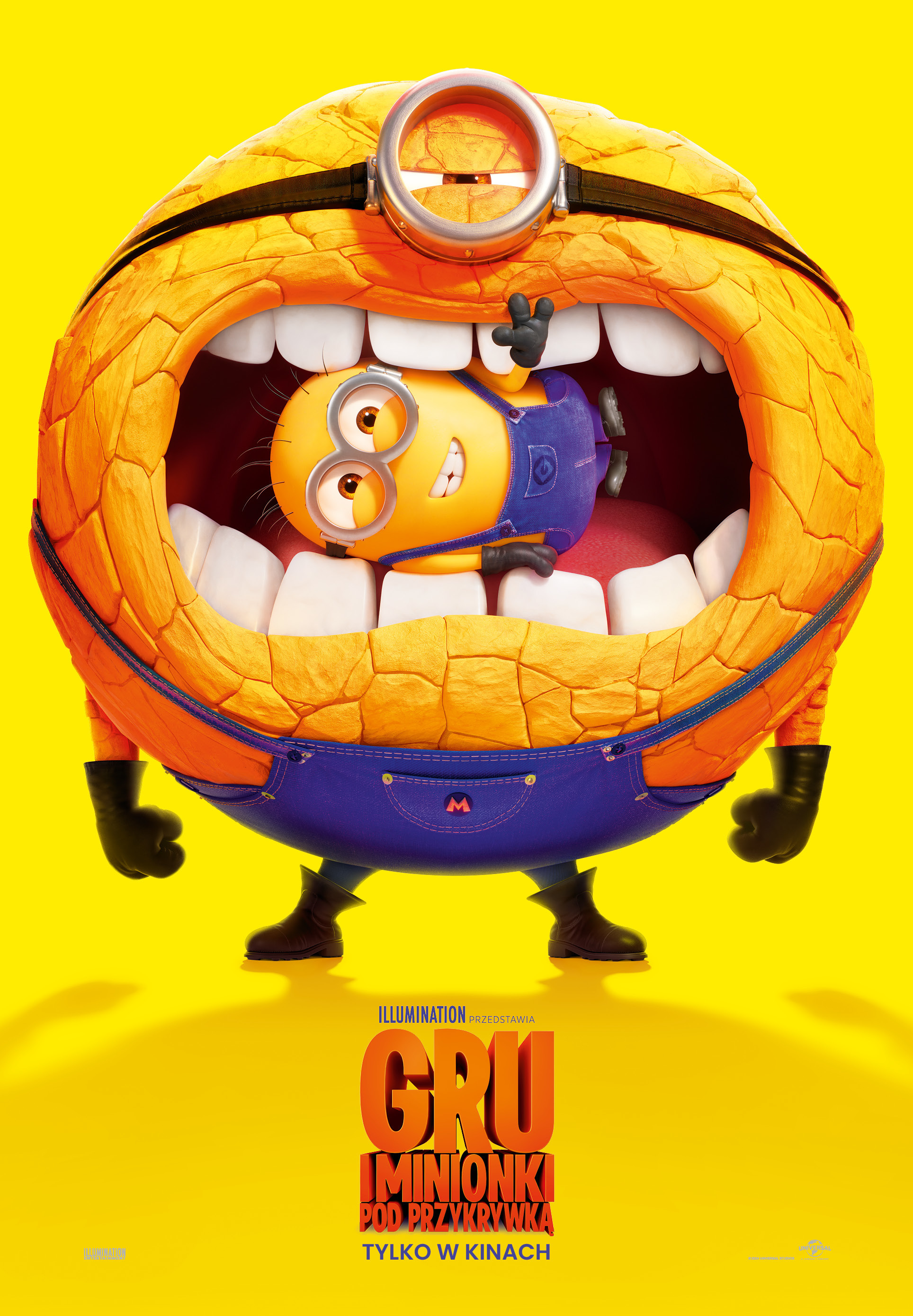 Polski plakat filmu 'Gru i Minionki: Pod Przykrywką'