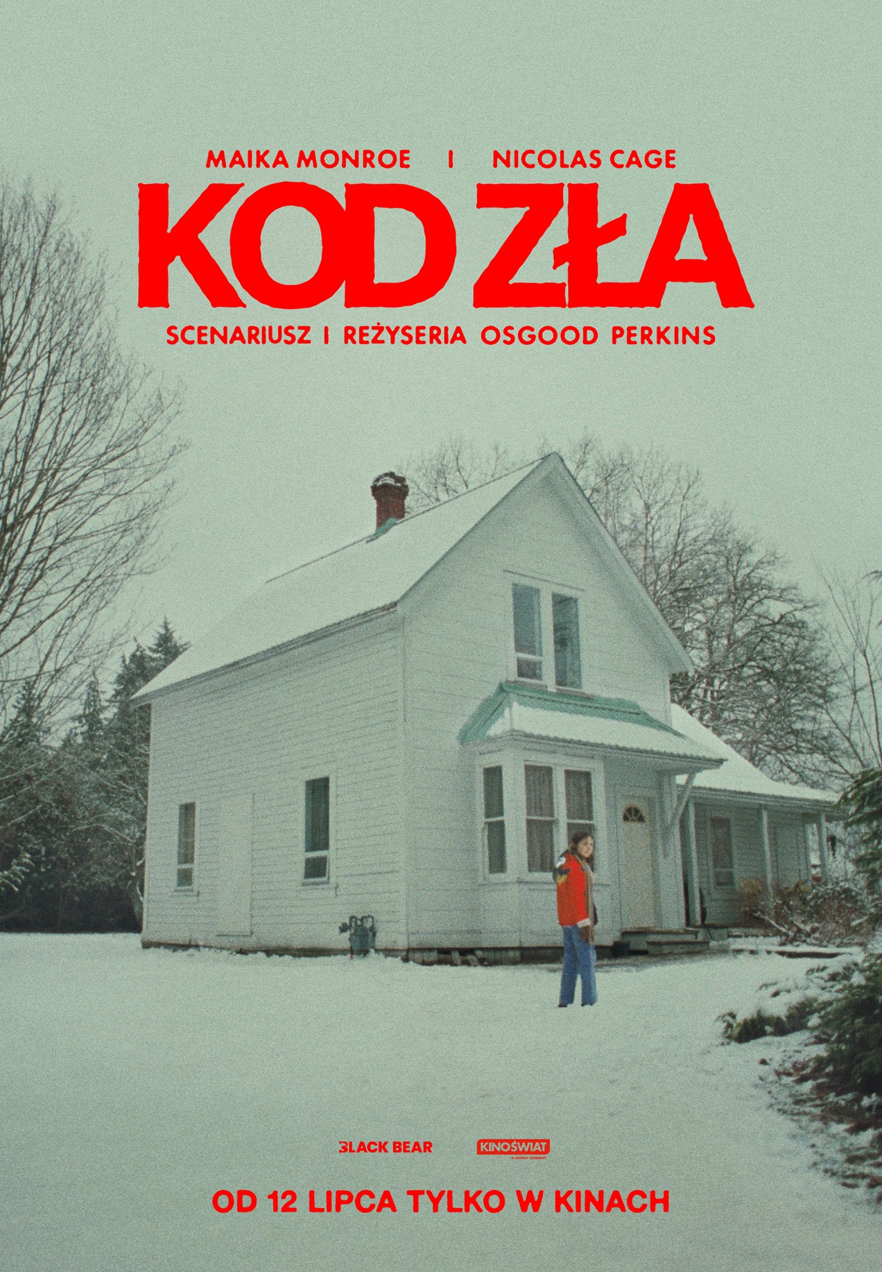 Polski plakat filmu 'Kod Zła'