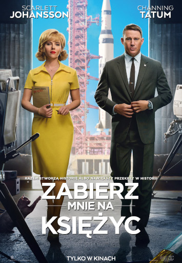 Polski plakat filmu 'Zabierz Mnie Na Księżyc'