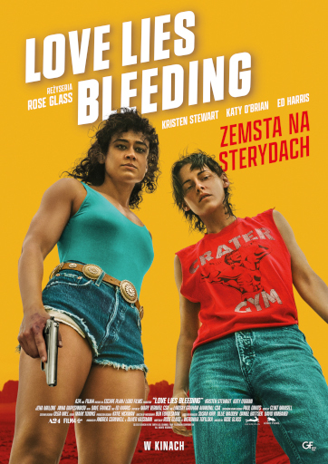 Polski plakat filmu 'Love Lies Bleeding'