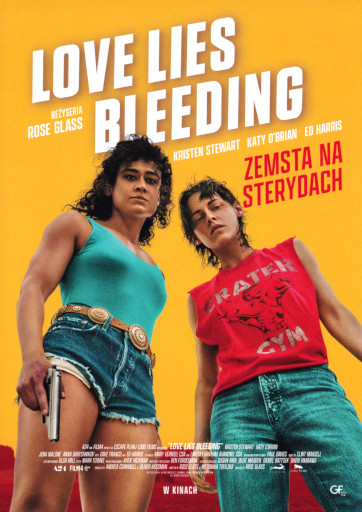 Przód ulotki filmu 'Love Lies Bleeding'