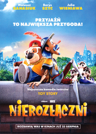 Przód ulotki filmu 'Nierozłączni'