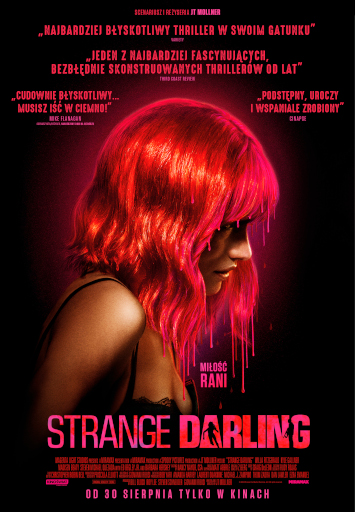 Polski plakat filmu 'Strange Darling'