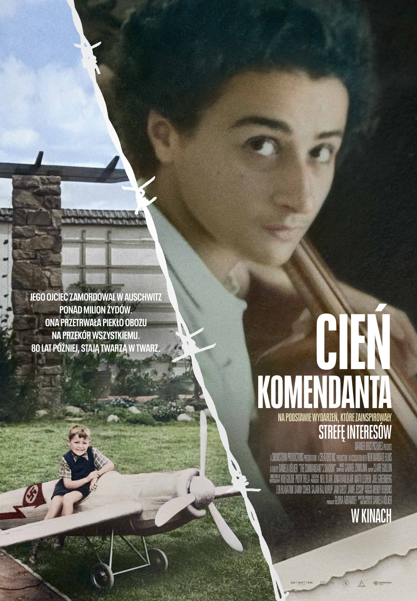 Polski plakat filmu 'Cień Komendanta'