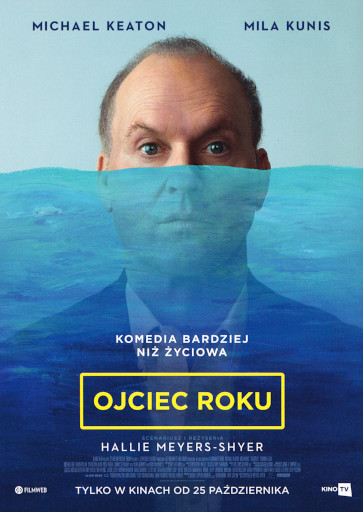 Przód ulotki filmu 'Ojciec Roku'