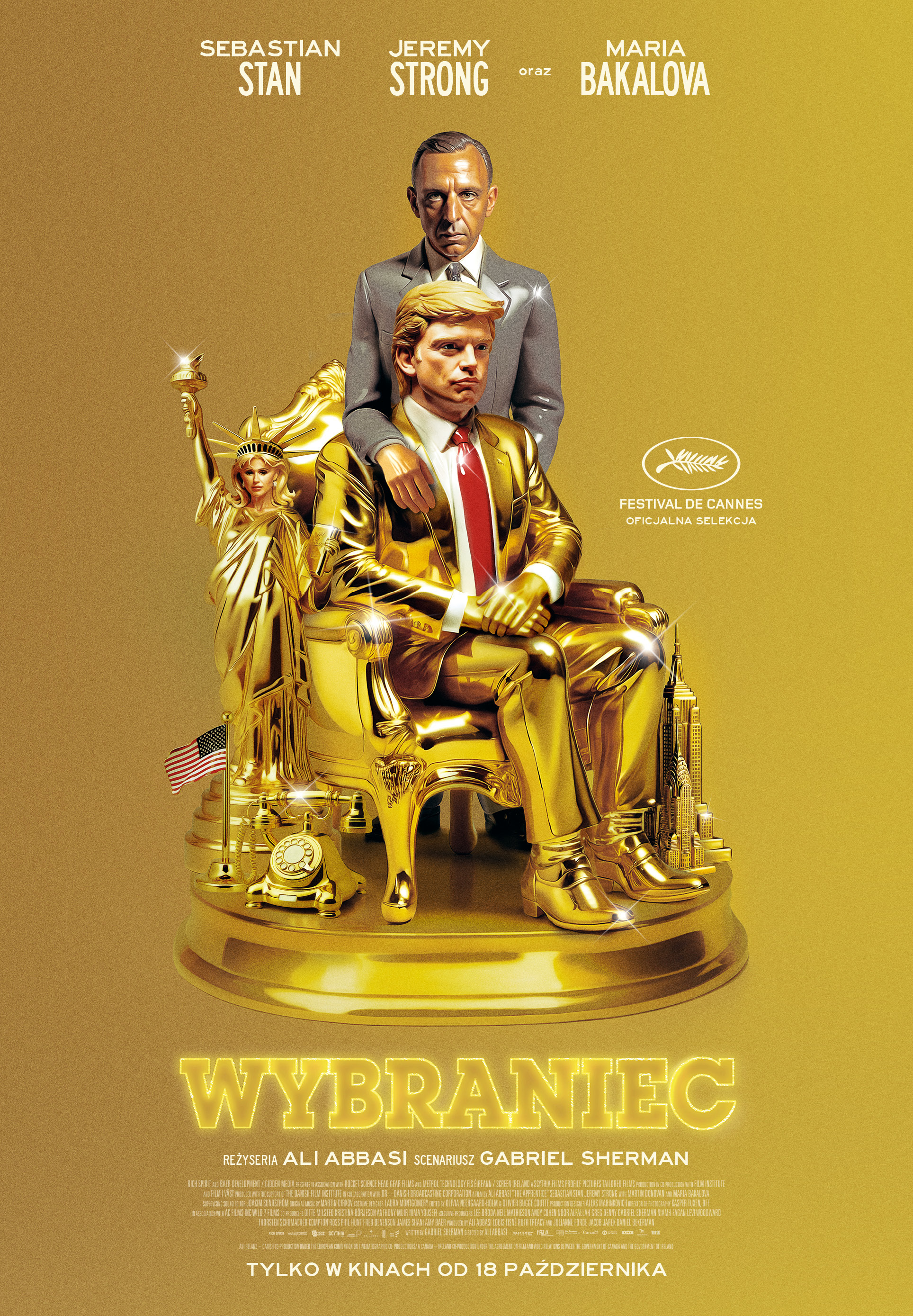 Polski plakat filmu 'Wybraniec'