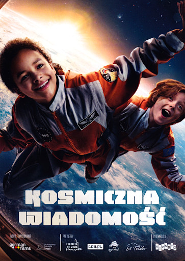 Przód ulotki filmu 'Kosmiczna wiadomość'