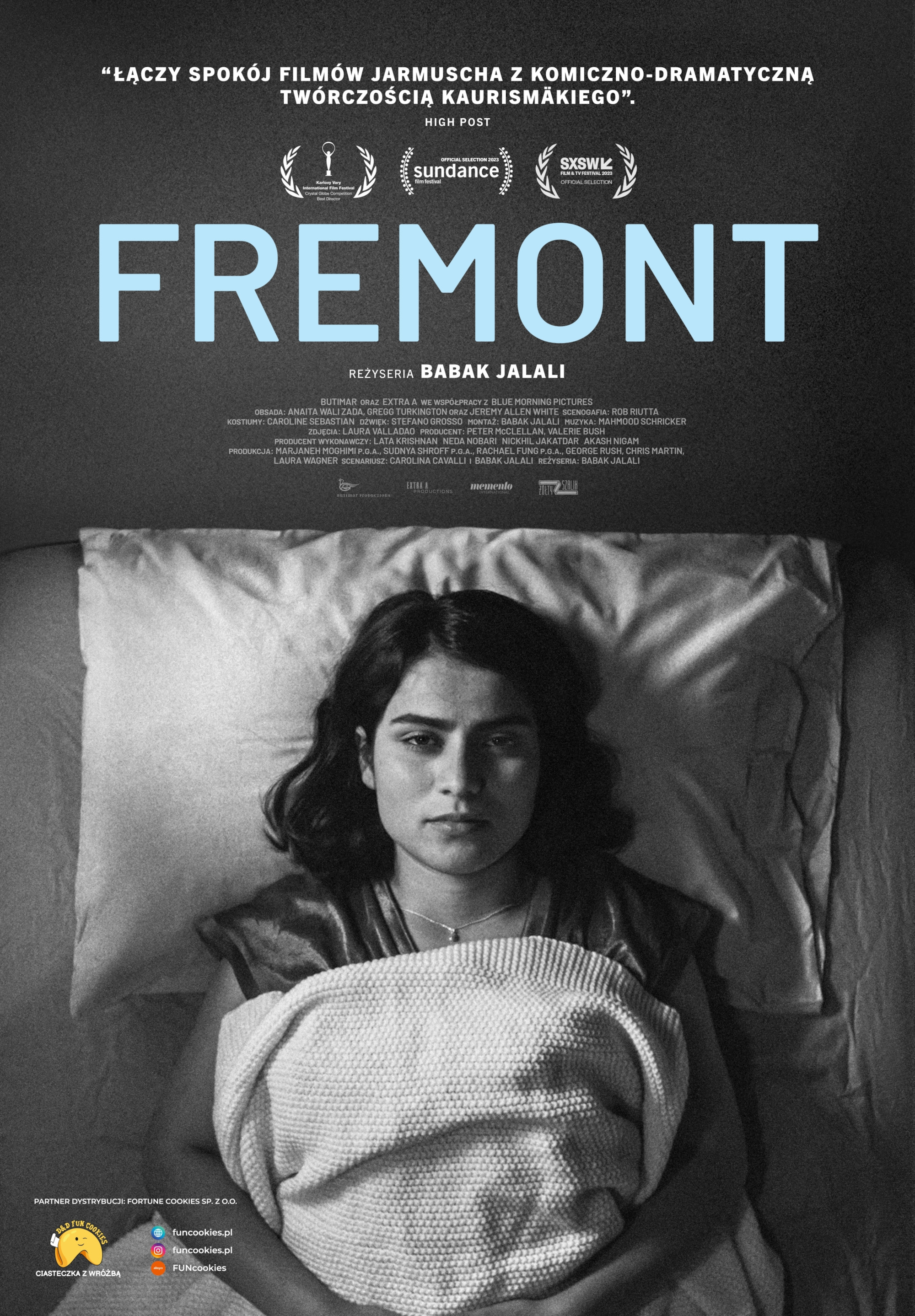 Polski plakat filmu 'Fremont'