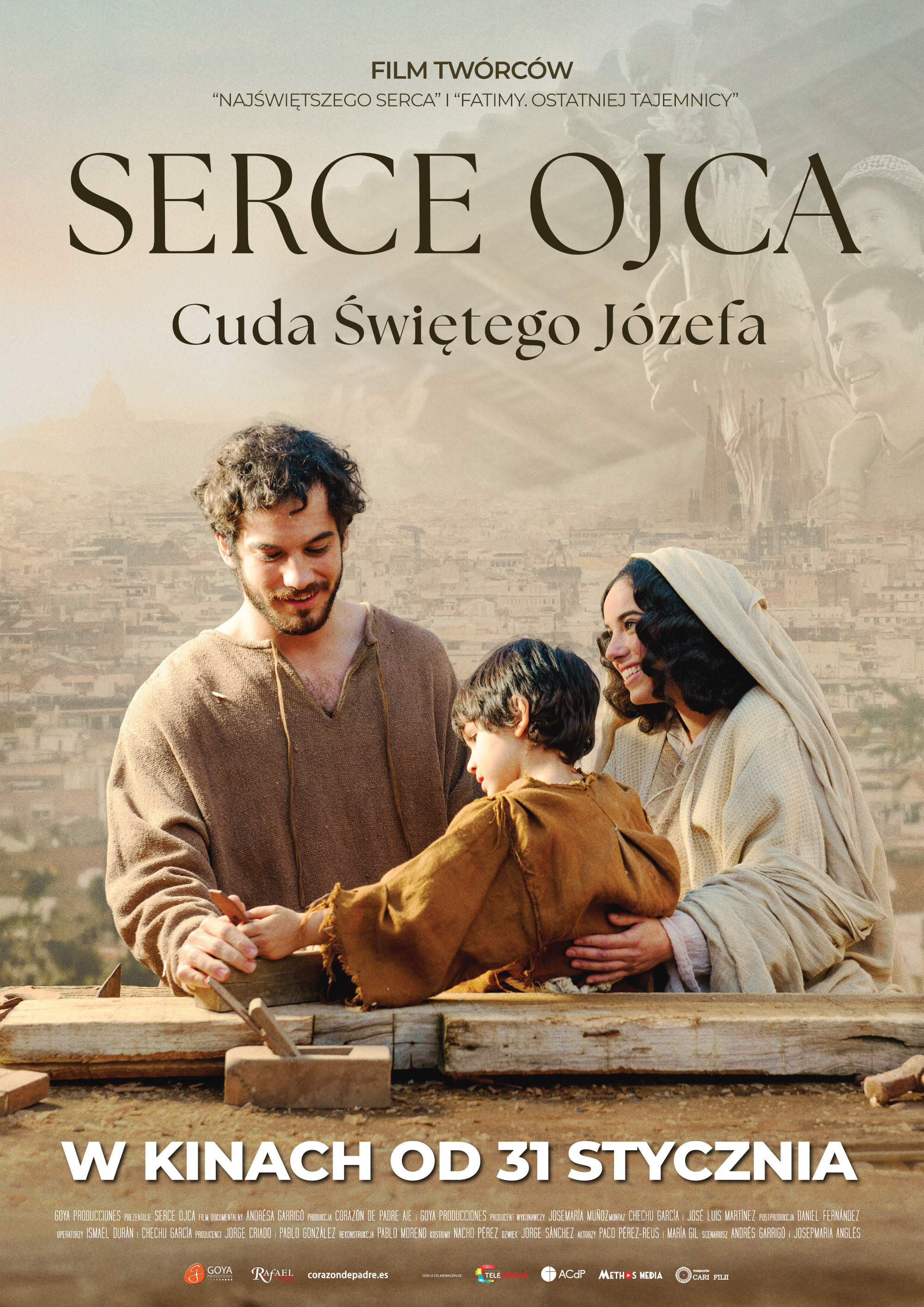 Polski plakat filmu 'Serce Ojca'